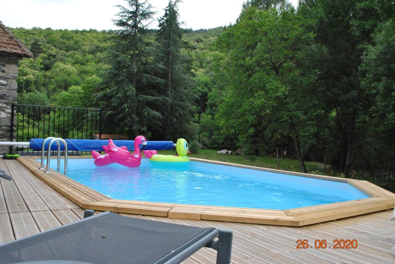 Alberguiere - Piscine Chauffee - Plancha - Barbecue Sainte-Croix-Vallee-Francaise Экстерьер фото